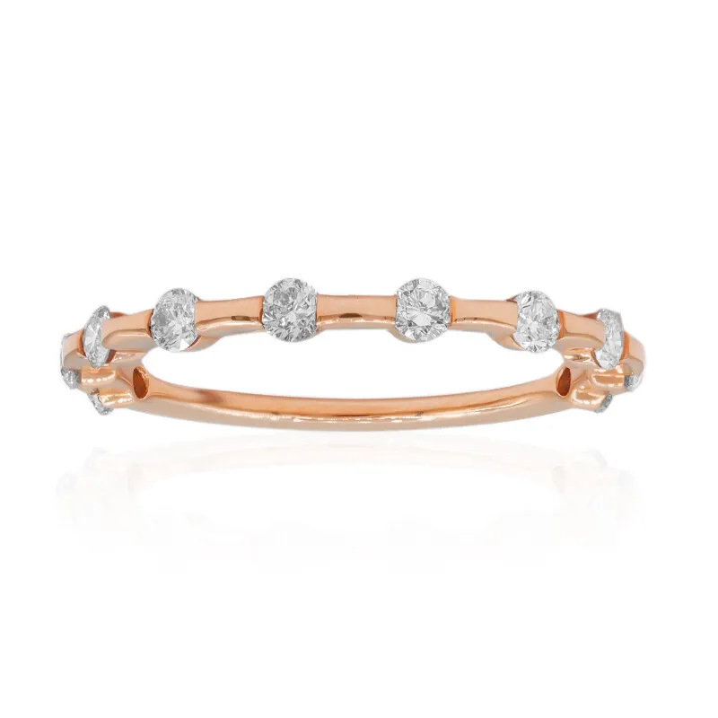 Anello in oro con Diamante I1 (H)