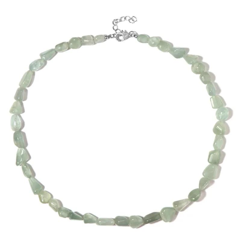 Collana in argento con Calcedonio Acqua