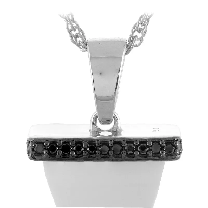 Collana in argento con Magnesite Pristine