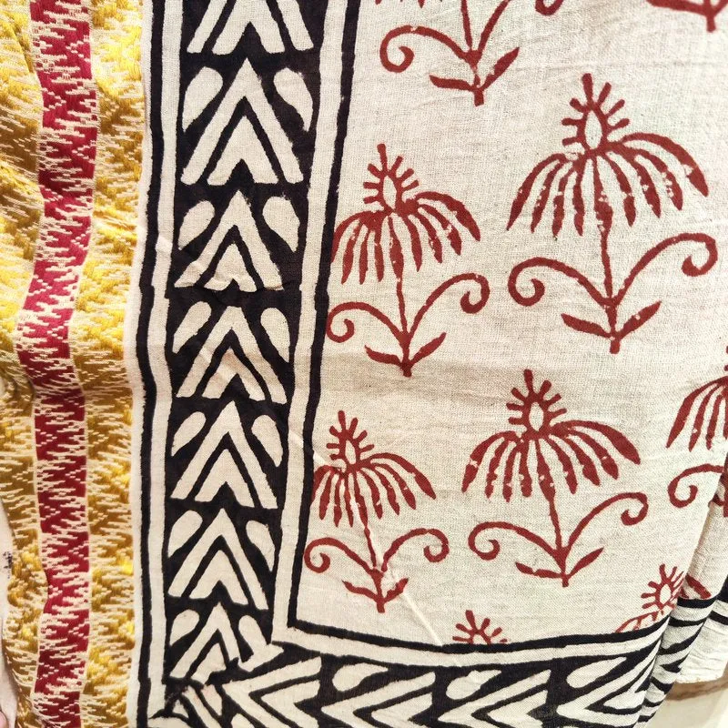 Cotton SCARF - Handmade pareo - cover all - CHHAATA