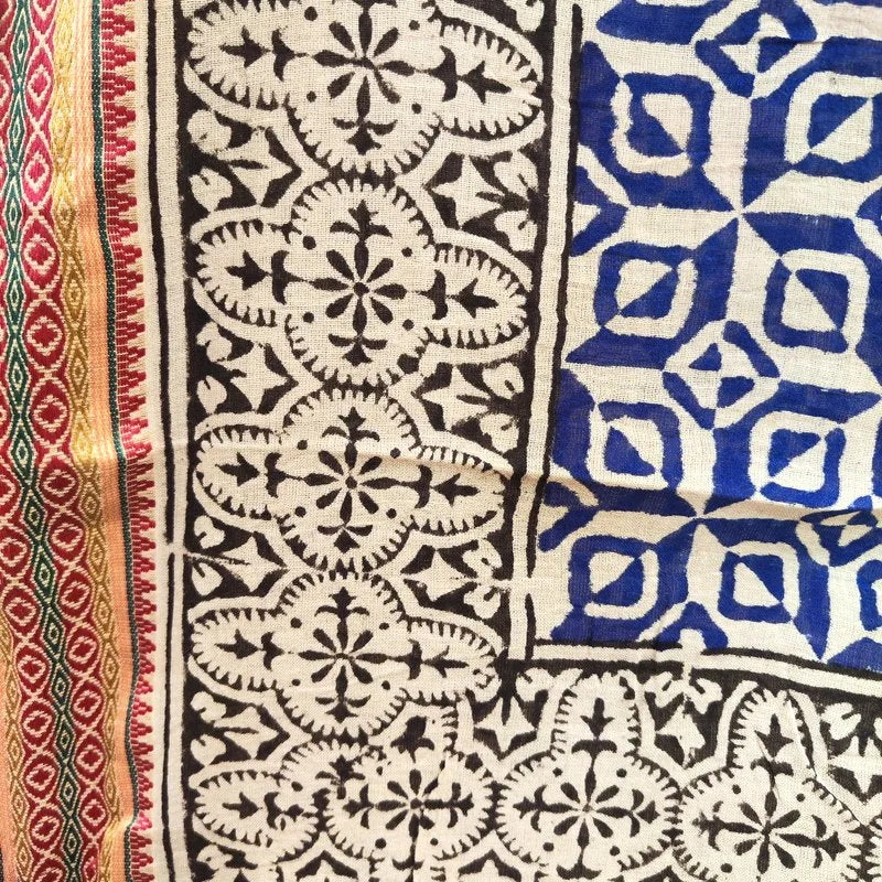 Cotton SCARF - Handmade pareo - cover all - QUAD