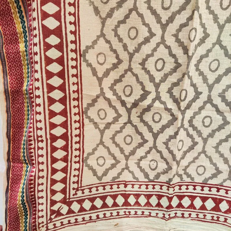 Cotton SCARF - Handmade pareo - cover all - ROMB