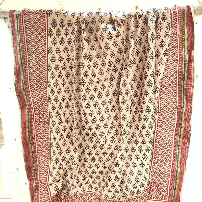 Cotton SCARF - Handmade pareo - cover everything - PADME