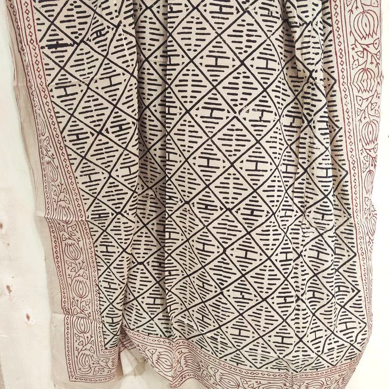 PAREO SCARF - Sarong in 100% handmade cotton - LOTO