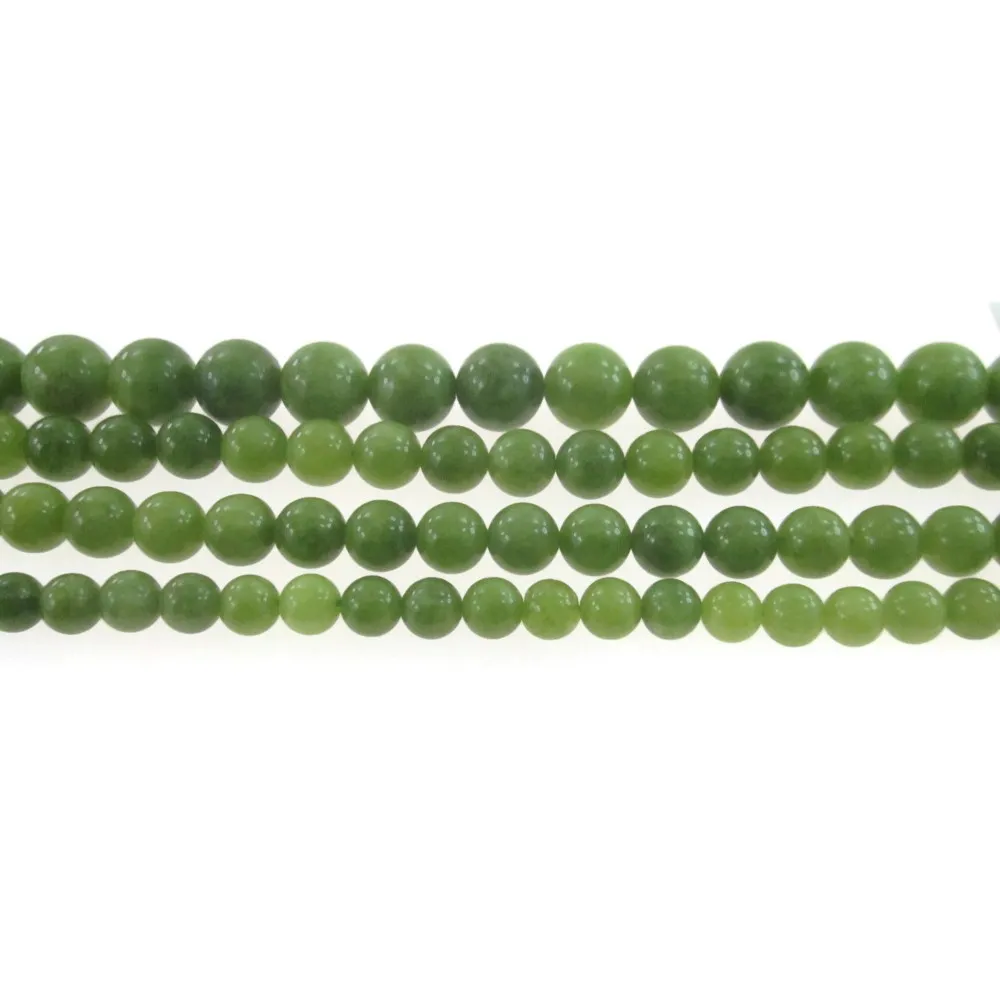 un filo di agata verde oliva chiaro/scuro cabochon 8 mm.