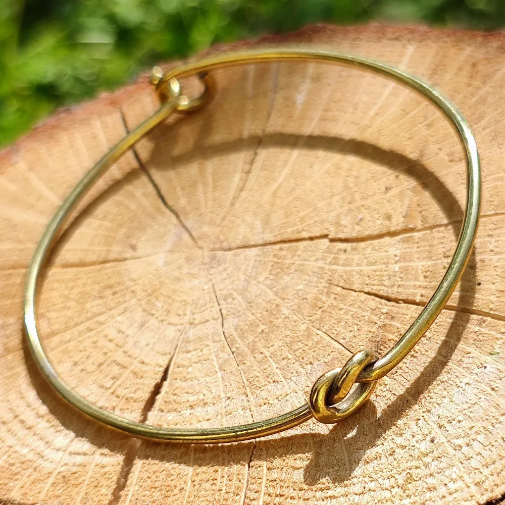 VIPIN Bracciale indiano artigianale  in ottone